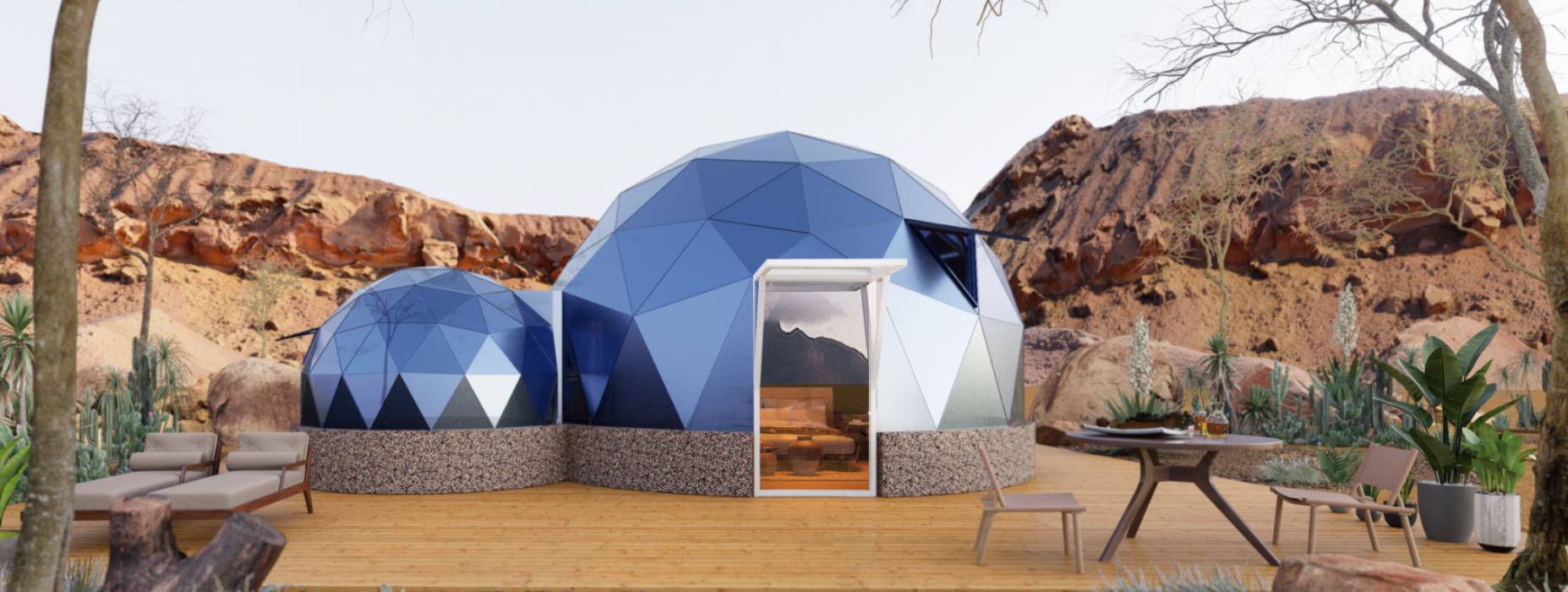 相城区球形智能光伏玻璃星空房